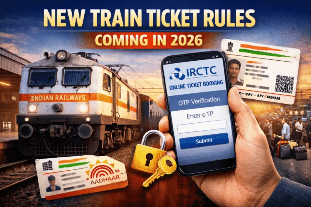 New Train Ticket Rules from 2026