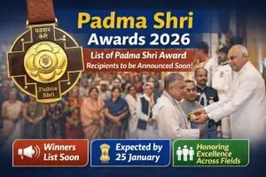 Padma Shri Award 2026