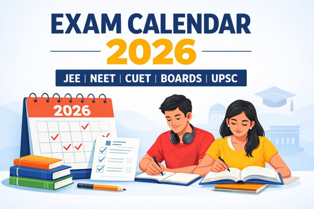 2026 Exam Calendar