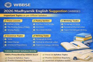 2026 Madhyamik English Suggestion (WBBSE) Download PDF