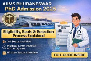 AIIMS Bhubaneswar PhD Admission 2026
