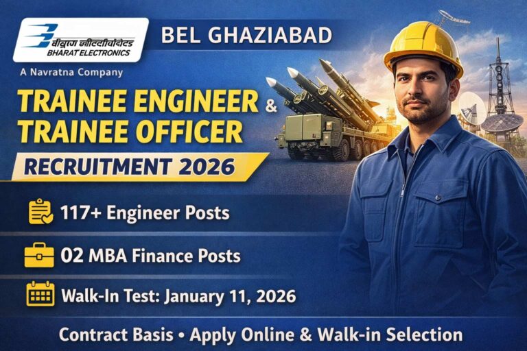 BEL New Vacancy 2026 Trainee Engineer-I & Trainee Officer-I Notification