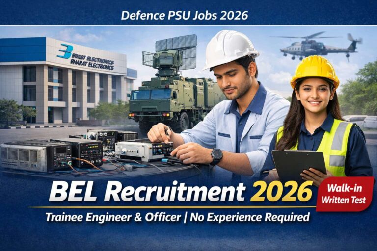 Bharat Electronics Recruitment 2026 | Apply for Trainee Engineer & Officer Posts, No Experience Required Bharat Electronics Recruitment 2026 Apply for Trainee Engineer & Officer Posts, No Experience Required
