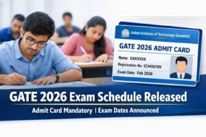 GATE 2026 Admit Card