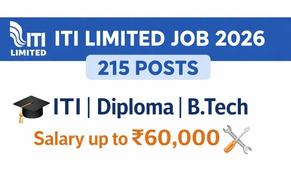 ITI Limited Recruitment 2026