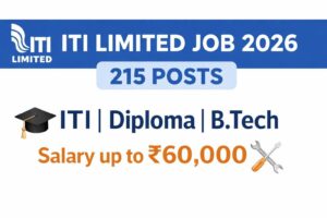 ITI Limited Recruitment 2026