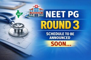 NEET PG Round 3 Schedule