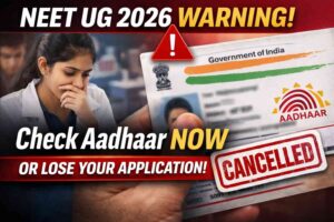 NEET UG 2026 Warning