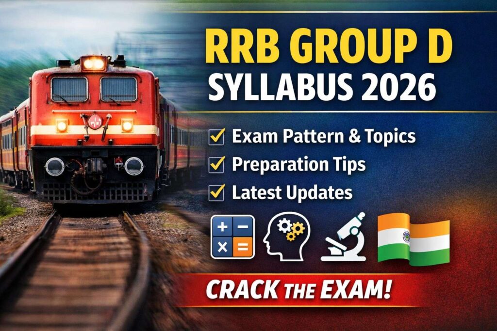 RRB Group D Syllabus 2026