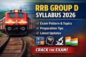 RRB Group D Syllabus 2026