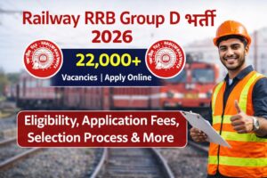 Railway RRB Group D Vacancy 2026 Apply for 22,000 Posts