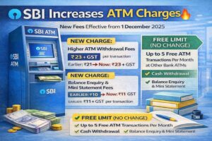 SBI ATM Fee Increases Know Free Limits and New Fees