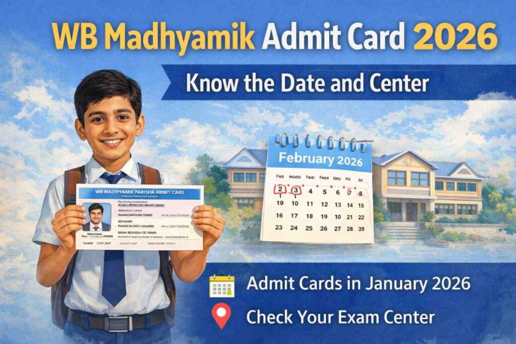 WB Madhyamik Admit Card