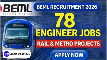 BEML Recruitment 2026: 78 Junior Executive Vacancies BE/BTECH BEML Recruitment 2026