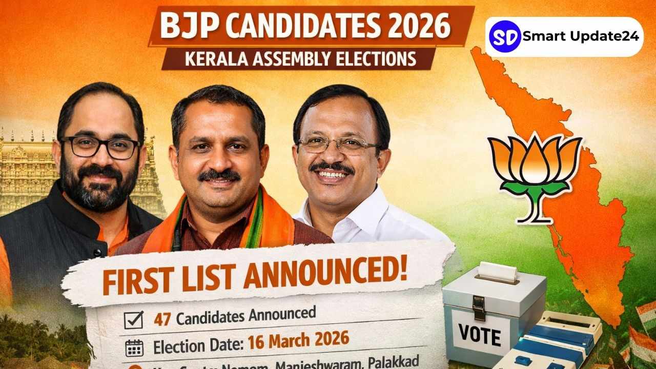 BJP Candidate List 2026 for Kerala Assembly Election (First List) – Full Details, Constituency Table & Analysis BJP Candidate Kerala 2026