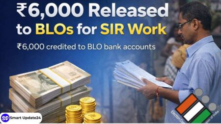 BLO SIR Payment Update 2026 | Payment Rs 6,000 Released to Booth Level Officers, Credits Begin in Bank Accounts BLO SIR Payment Update 2026 Payment Rs 6,000 Released to Booth Level Officers, Credits Begin in Bank Accounts
