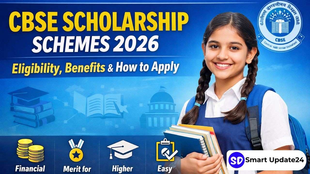 CBSE Scholarship Schemes 2026: Eligibility, Selection Criteria, Benefits and How to Apply CBSE Scholarship Schemes 2026