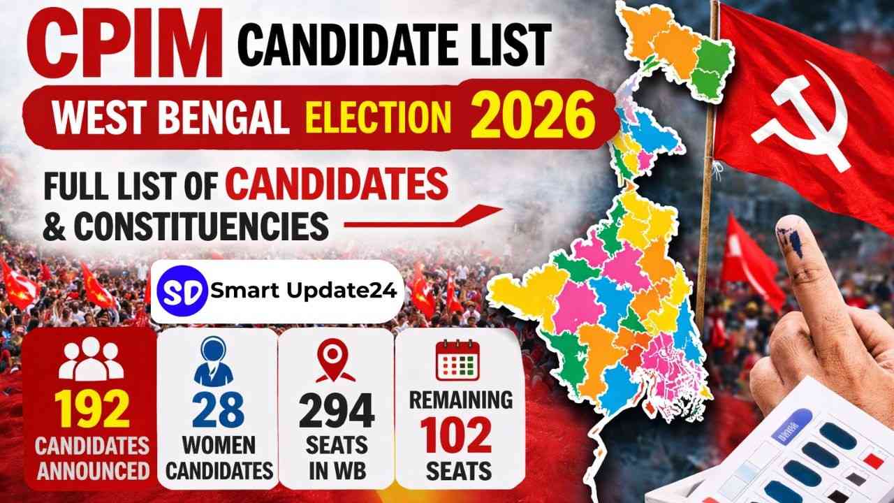 CPIM Candidate List 2026 in West Bengal: Full List of Candidates & Constituencies CPIM Candidate List 2026