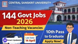 Central Sanskrit University Recruitment