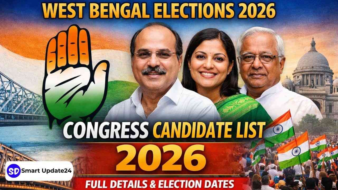 Congress Candidate List 2026 West Bengal: Full List, Election Dates, Key Details Congress Candidate List 2026 West Bengal