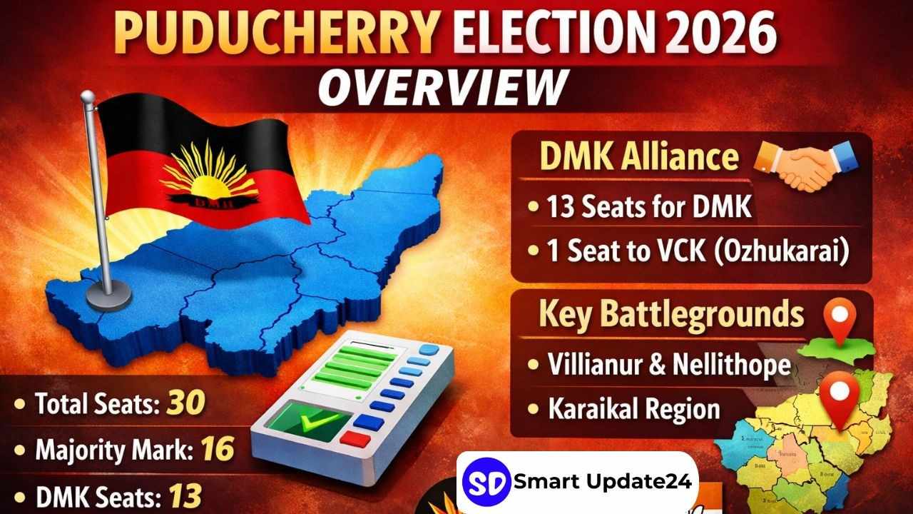 DMK Candidate List Puducherry Assembly Election 2026 Pdf List DMK Candidate List Puducherry