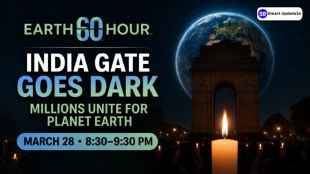 Earth Hour 2026 India Gate to Victoria Memorial Goes Dark as Millions Join Global Climate Movement (From Delhi to Kolkata)