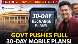 End of 28-Day Recharge Govt Pushes Telecom Companies 30-Day recharge Plans for Mobile Users Across India