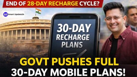 End of 28-Day Recharge Govt Pushes Telecom Companies 30-Day recharge Plans for Mobile Users Across India