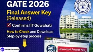 GATE 2026 Final Answer Key (Released) Confirms IIT Guwahati How to check and Download –Step-by-step process 