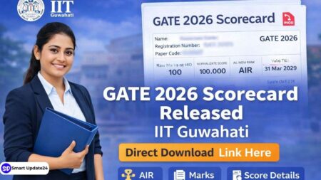 GATE 2026 Scorecard Released by IIT Guwahati | Direct Link to Download Result, AIR and Score Details GATE 2026 Scorecard Released by IIT Guwahati Direct Link to Download result, AIR and Score Details