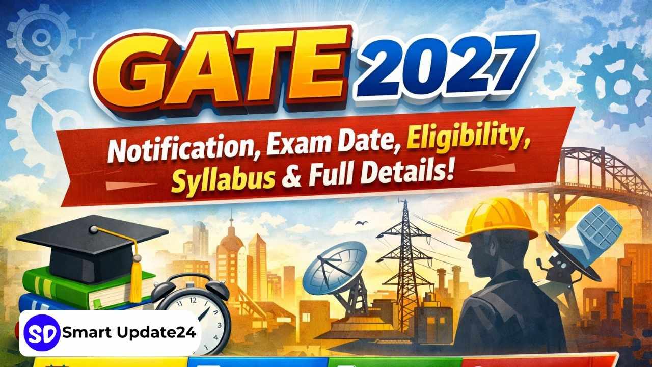 GATE 2027: Notification, Exam Date, Eligibility, Syllabus & Full Details GATE 2027 Notification