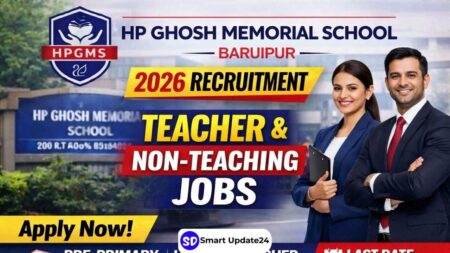 HP Ghosh Memorial School Recruitment 2026 | Apply Now for Teaching and Non-Teaching Jobs in Baruipur HP Ghosh Memorial School Recruitment 2026 Apply Now for Teaching and Non-Teaching Jobs in Baruipur