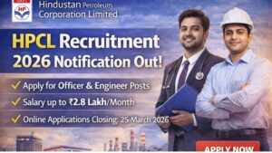 HPCL Recruitment 2026 Apply Online for Officer and Engineering Posts