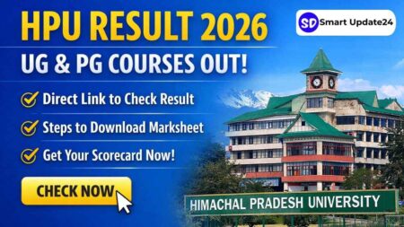 HPU Result 2026 OUT for UG & PG Courses – Direct Link, Steps to Download Marksheet HPU Result 2026 OUT