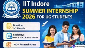 IIT Indore Summer Internship 2026 for UG Students Eligibility and Last Date, Research Areas -Full Details