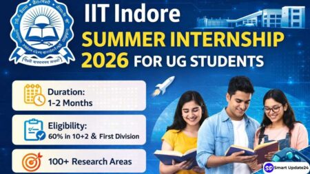 IIT Indore Summer Internship 2026 for UG Students | Eligibility and Last Date, Research Areas -Full Details IIT Indore Summer Internship 2026 for UG Students Eligibility and Last Date, Research Areas -Full Details