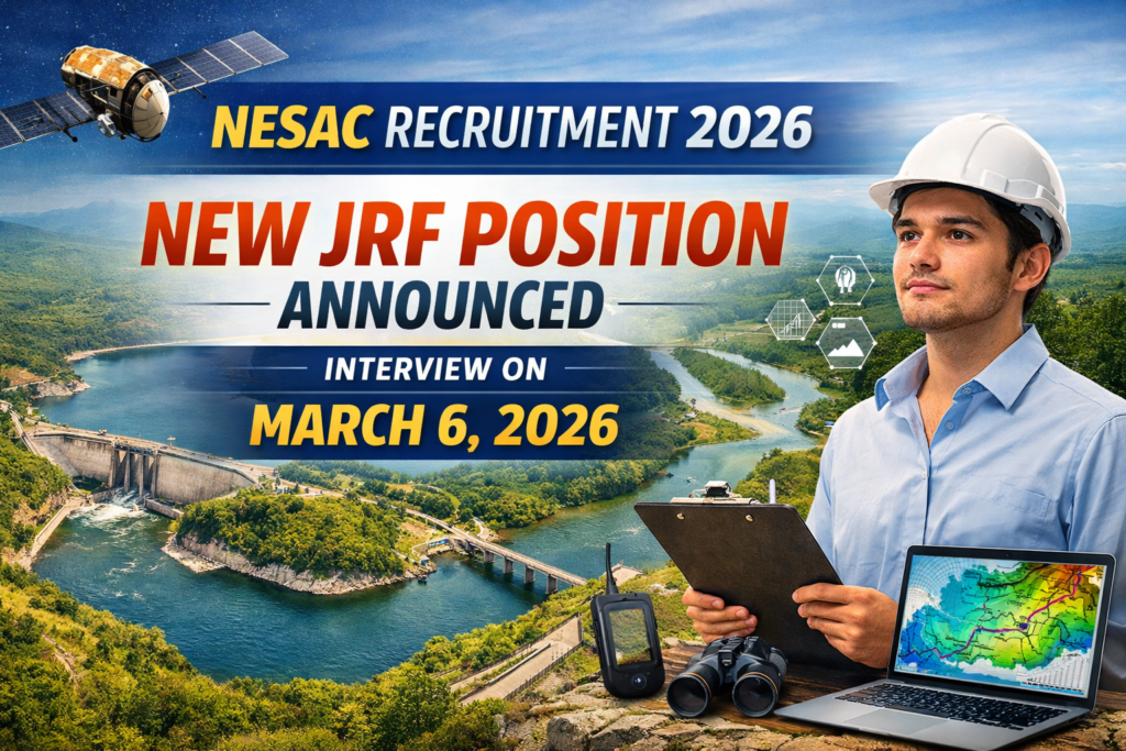 ISRO RSJRF Recruitment 2026 Apply Now –Eligibility, Salary upto 56,100-