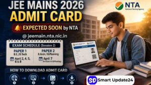 JEE Main 2026 Admit Card Expected Soon (NTA) Check Release Date, Exam Schedule and Download Steps