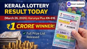 Kerala Lottery Result Today (March 26, 2026) Download PDF, Karunya Plus KN-616 Winner Announced, Check Full Prize List