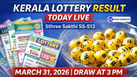 Kerala Lottery Result Today March 31, 2026 (Live) Direct Link to download PDF, Sthree Sakthi SS-513 Draw at 3 PM