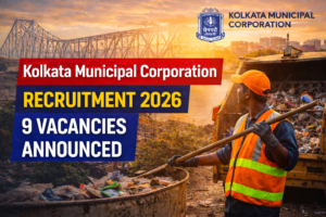 Kolkata Municipal Corporation Recruitment 2026 WBMSC Announces 9 Vacancies for Satkar Karmee Posts