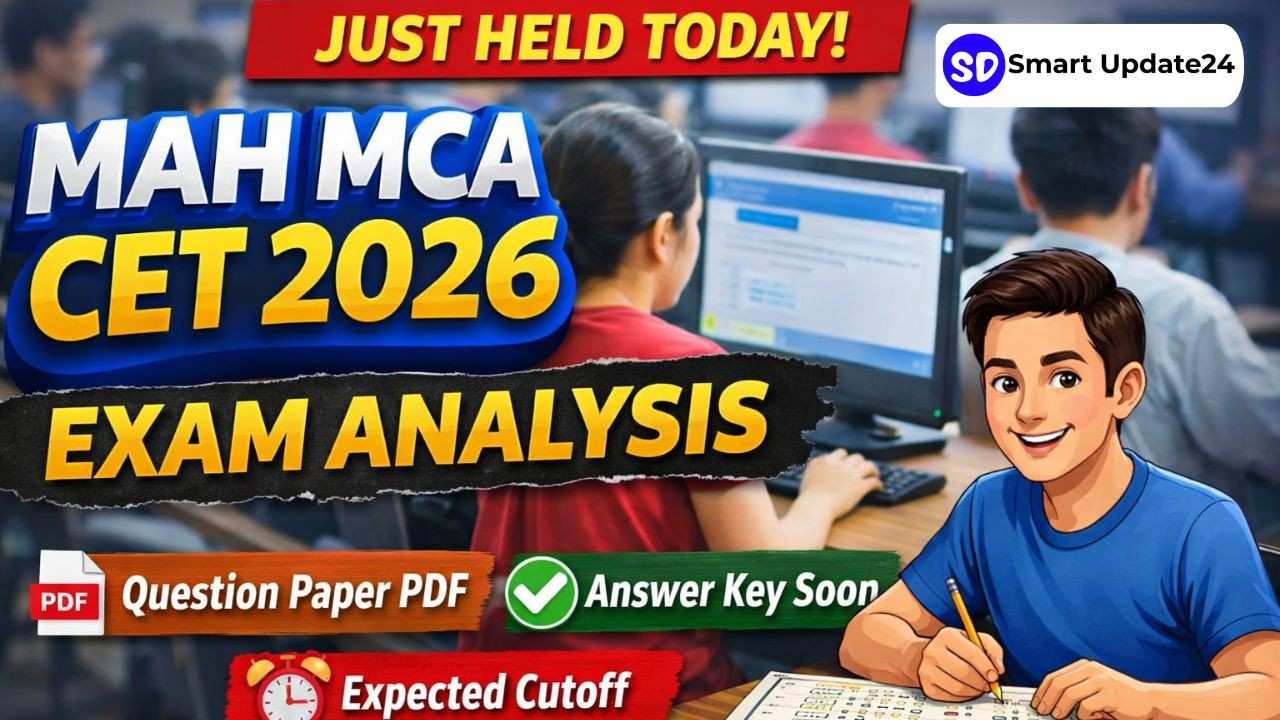 MAH MCA CET 2026 Paper PDF & Answer Key (March 30) – Full Analysis MCA CET 2026 Paper
