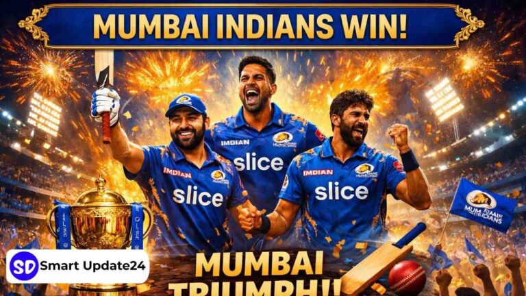 MI vs KKR Result 2026: Mumbai Indians Chase 224 to Win by 6 Wickets MI vs KKR Result 2026