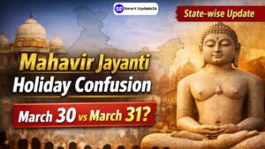 Mahavir Jayanti 2026 Holiday Confusion | Date Changes, Protests, and State-wise Decisions Explained Mahavir Jayanti 2026 Holiday Confusion Date Changes, Protests, and State-wise Decisions Explained