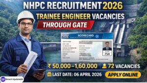 NHPC Trainee Engineer Recruitment 2026 Apply Online –BEB.TechB.Sc (Engg.), 72 Vacancies, Salary ₹16 LPA