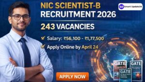 NIC Scientist-B Recruitment 2026 243 Vacancies Announced, Apply Online Before April 24