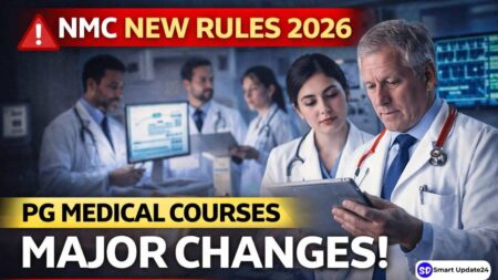 NMC Tightens Rules 2026 for PG Medical Courses with revised norms | New Standards Now Mandatory for All Colleges NMC Tightens Rules 2026 for PG Medical Courses with revised norms New Standards Now Mandatory for All Colleges