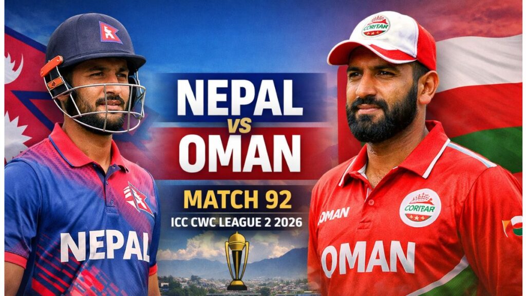 Nepal vs Oman Match