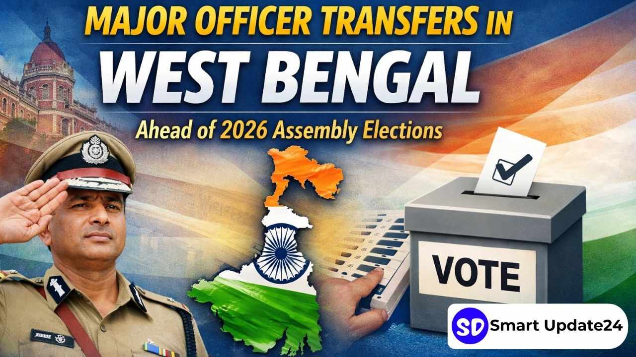 Major Officer Transfers in West Bengal Ahead of 2026 Assembly Elections Officer Transfers in West Bengal