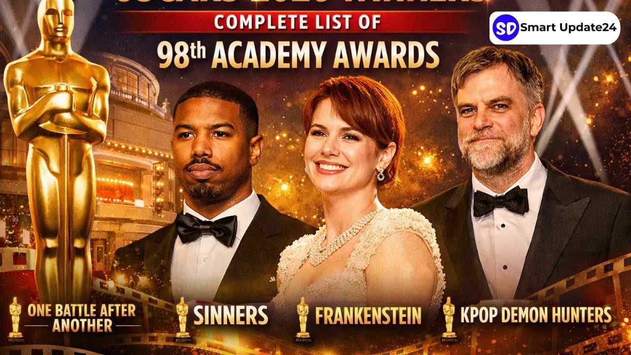 Oscar 2026 Winners List : Complete List of 98th Academy Awards Winners Oscar 2026 Winners List